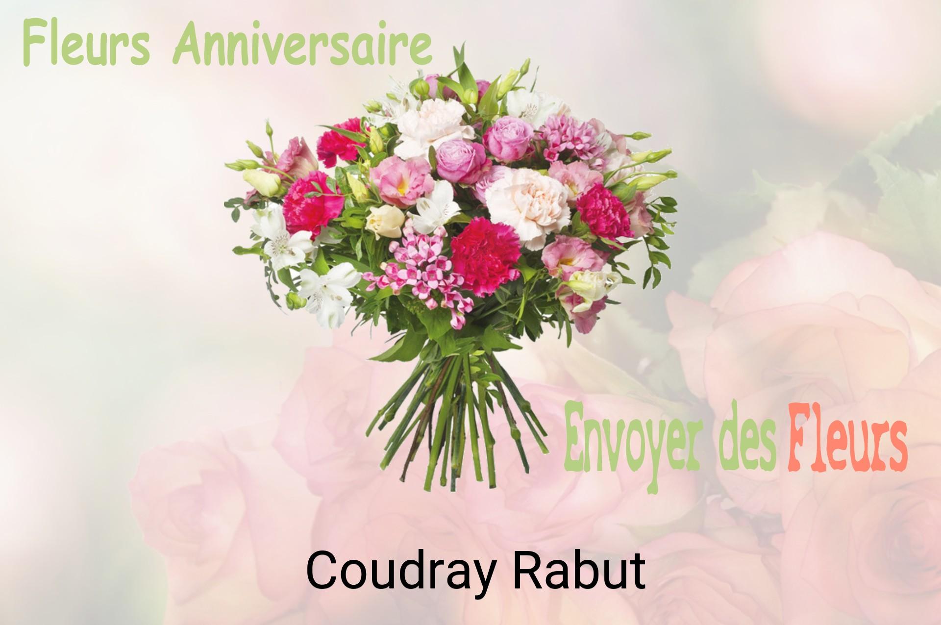 Bouquet de fleurs d’anniversaire livré à Coudray-Rabut