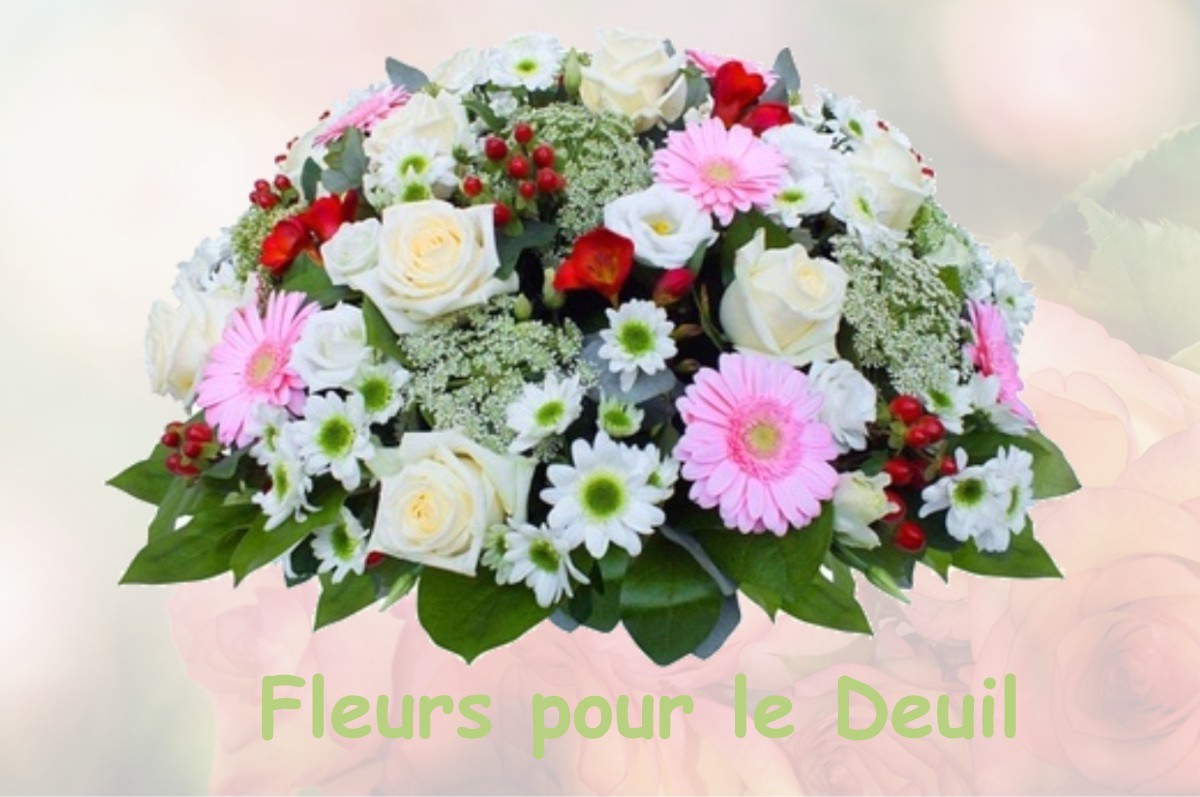 fleurs deuil COUDRAY-RABUT